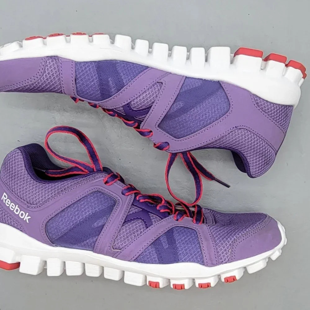 Reebok Realflex Train Rs 2.0 Running Shoes Sneakers Violet Women's Size 10